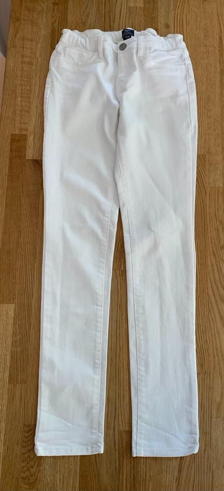 Džíny & džínové kalhoty bílé gap vel. 158/164, gap,158
