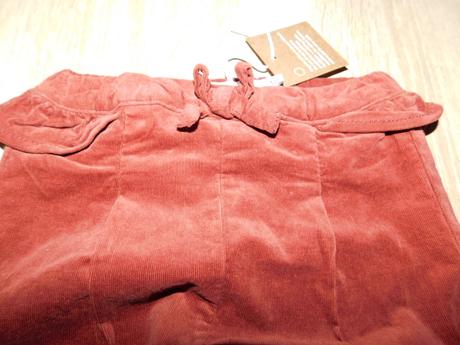 Dívčí manžestráky-kalhoty, name it,68