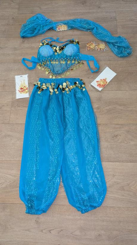 Ka266 dámský kostým, oblečení pro břišní tanec s,