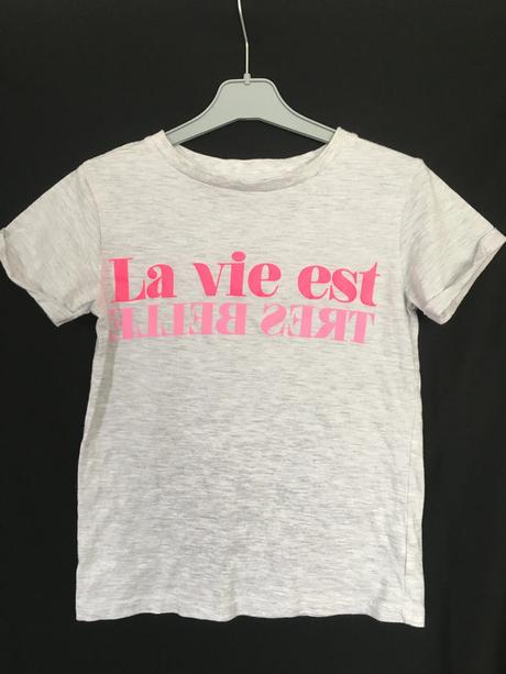 Šedé dívčí tričko, 116