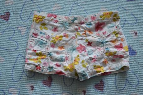 104 110 116 122 128 bavlněné letní šortky kraťasy, 116