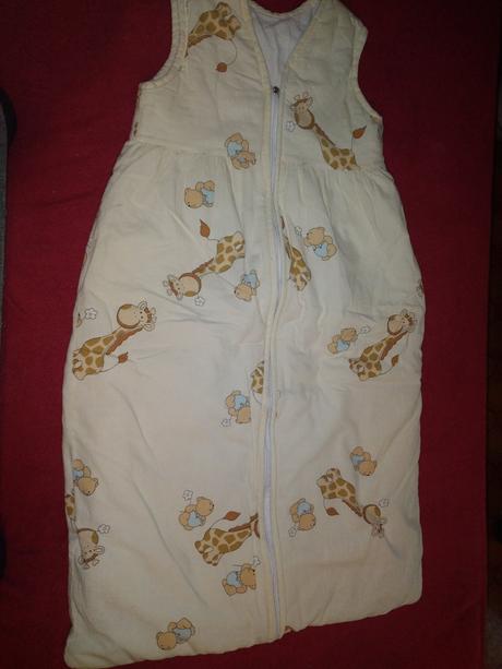 Dětský spací pytel žirafa, medvídek 91 cm, 
