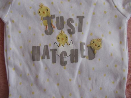 Novorozenecké body s kuřátkama, nutmeg,50