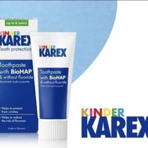 Testuj zdarma dětskou zubní pastu KINDER KAREX! Neváhej a zapoj se!