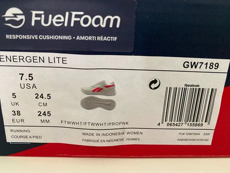 Sportovní obuv reebok, vel. 38, reebok,38