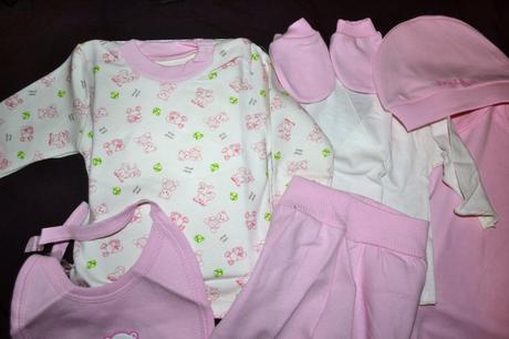 Nová kojenecká souprava v.56-62 bavlna, 56 / 62