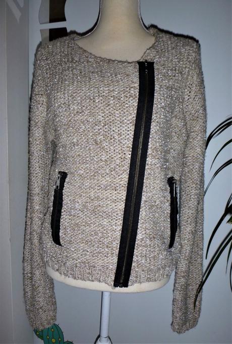 Svetr na styl ,,křiváka" vel.xl-max.xxl, xl / xxl