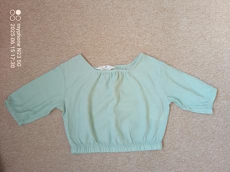 Crop-top zn."h&m" vel."140", h&m,140