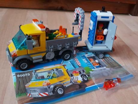 Lego city 60073, pouze 1x složené,