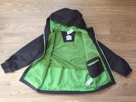 Zeleno-hnědá outdoor bunda, zn.quechua, vel.5-6let, quechua,116