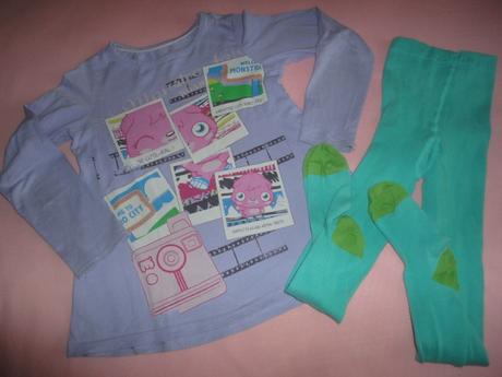 Jemně fialkové triko marks+spencer, vel. 7-8 let, marks & spencer,128