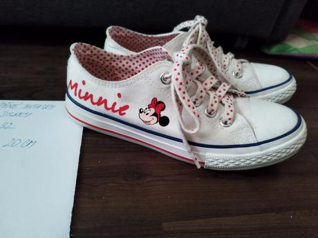 Plátěné tenisky minnie,vel.32, disney,32