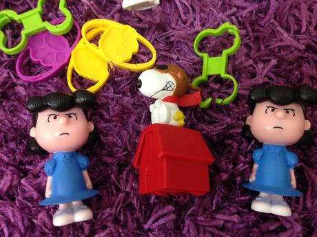 Figúrky z snoopy a charlie brown-peanuts vo filme, 