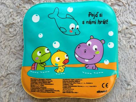 Koupací knížka - zvířátka ve vodě,