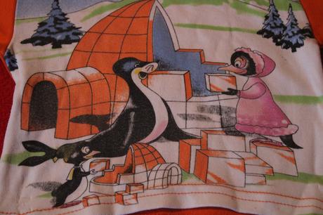 Dětský rolák iglú, lachtan a tučňáci vel. 68 - 74, 68