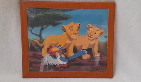 Dekorace do dětského pokoje - set obrázků lví král,