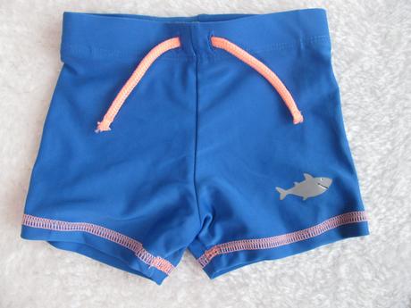 Modré kojenecké plavky, primark,74