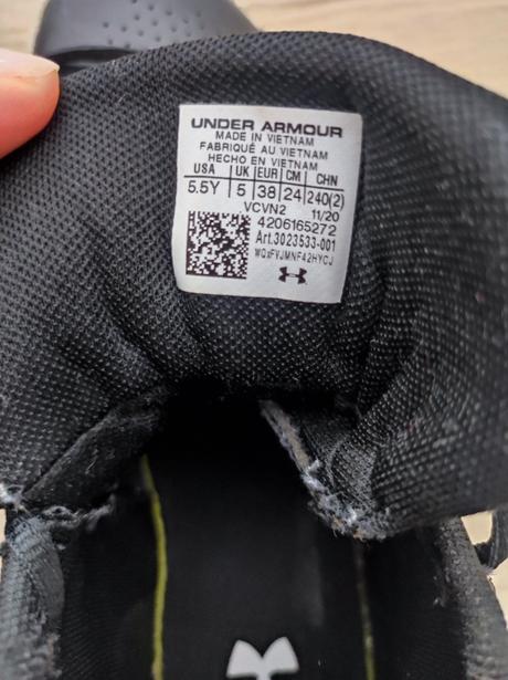 Kotníkové boty under armour vel. 38, under armour,38