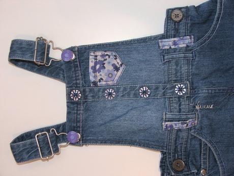 P675 riflová sukně s laclem vel. 86, f&f,86