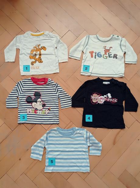 Triko dlouhý rukáv 62-68, disney,62