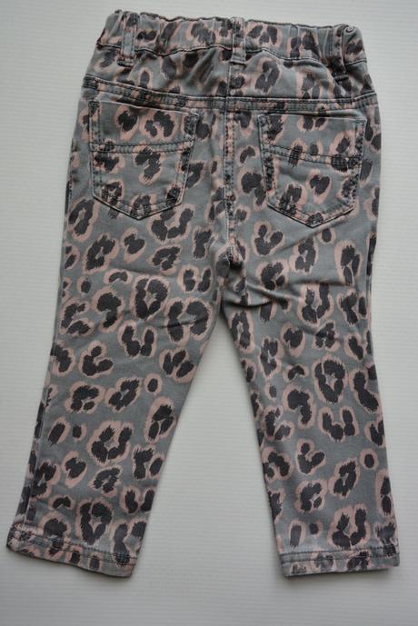 Tygrované džíny, leo kalhoty rifle, next,86