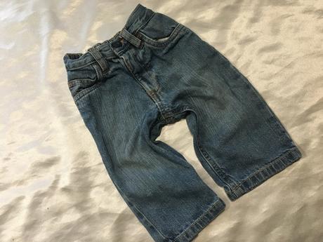 Vel. 68 modré džínečky, 68