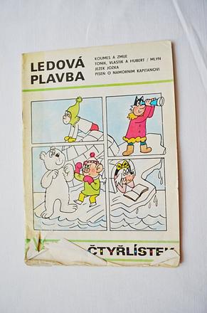 Dětský časopis čtyřlístek 103/ ledová plavba, 