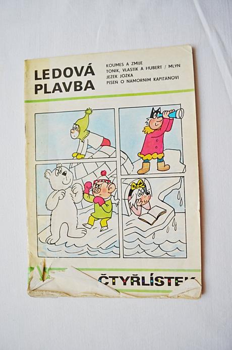 Dětský časopis čtyřlístek 103/ ledová plavba,
