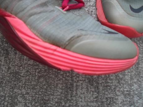 Růžové šedé boty tenisky botasky nike, nike,37