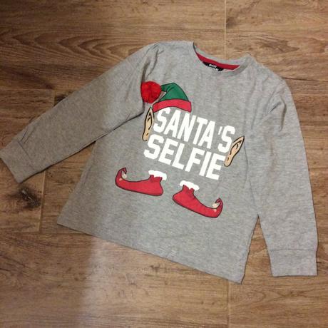 Bavlněné vánoční tričko, 122