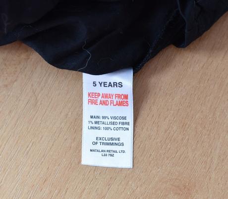 Šaty vel. 5 let, matalan,110