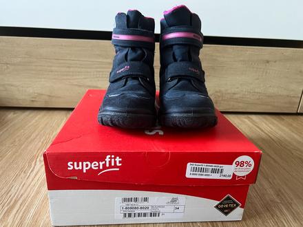 Dívčí zimní boty - superfit - vel. 34, superfit,34