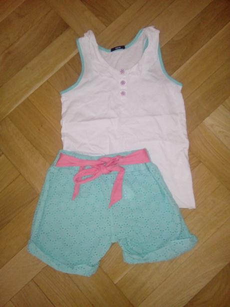 Tezenis triko a kratasy nepouzite 6/7 let, 116