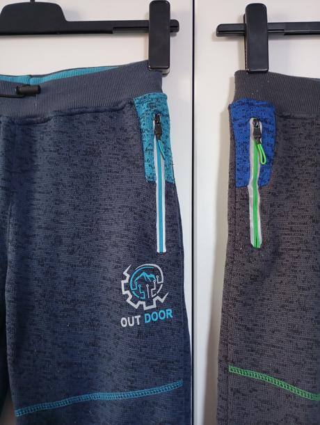 Teplé kalhoty z pleteniny, kugo,140