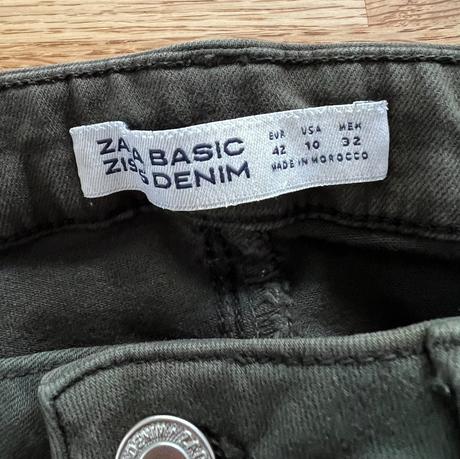 Kalhoty & elastické džíny zara vel. 158/164, zara,40