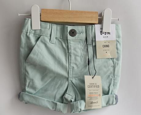 Kraťasy vel. 0 - 3 m, denim co,62