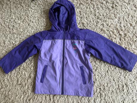 Nepromokavá bunda nkd fialová 110, nkd,110
