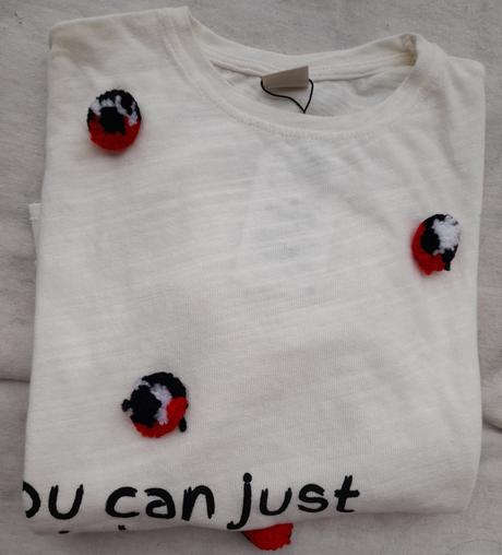 Tričko s bambulkami zara 10 let, zara,140