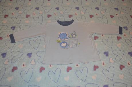 2x bavlněné triko dl. rukáv, george,86