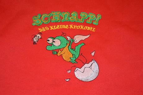 110 116 červená teplá mikina, 116