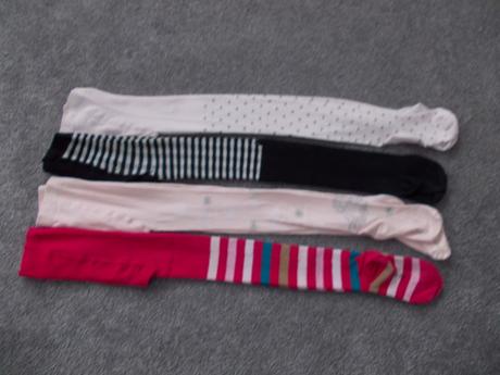 4x punčocháče / punčocháčky, vel.122/128, h&m,122