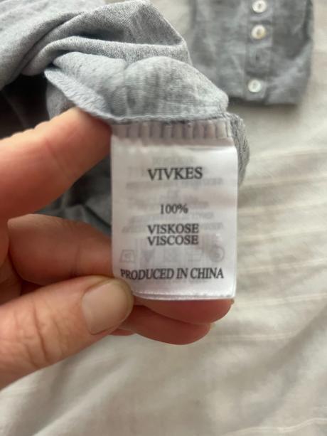 Šedé šaty s dlouhým rukávem vel. l, l