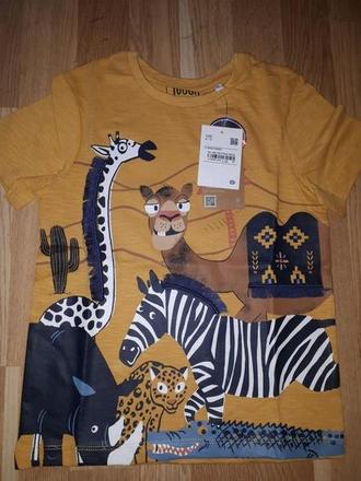 Zvířátkové tričko 122, c&a,122