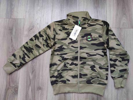 Maskáčová mikina 134,140,146,152,158,164, 134 - 164