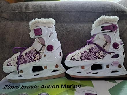 Zimní nastavitelné brusle 29- 32, 30