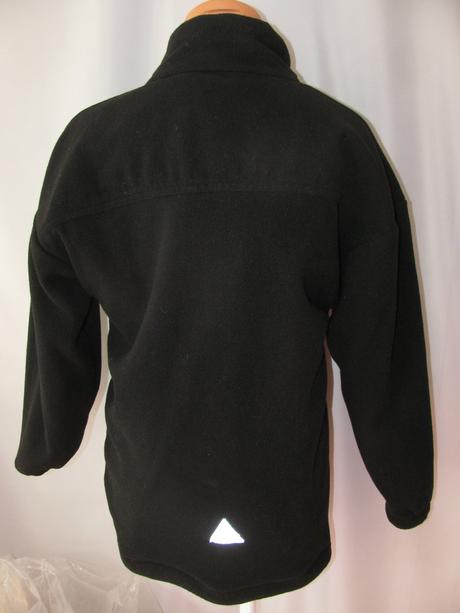 Zimní,oboustranná bunda s kapucí, 158