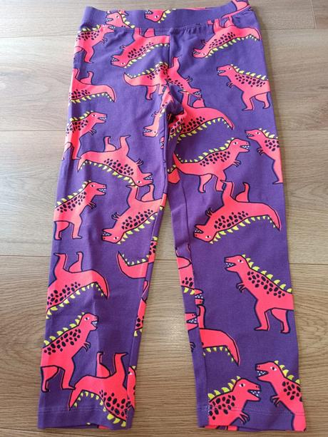 Sportovní legíny s dinosaury 128 spotted zebra, 128