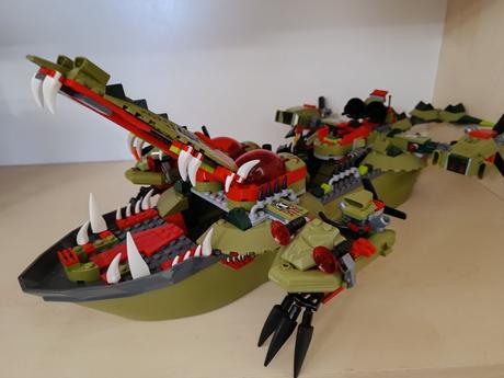 Lego chima 70006 craggerův krokodýlý člun + mix ch, 