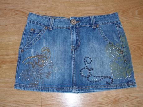 Džínová sukně, 34