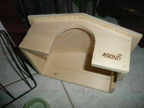 Morče králík - domeček miska doplňky napáječka, 